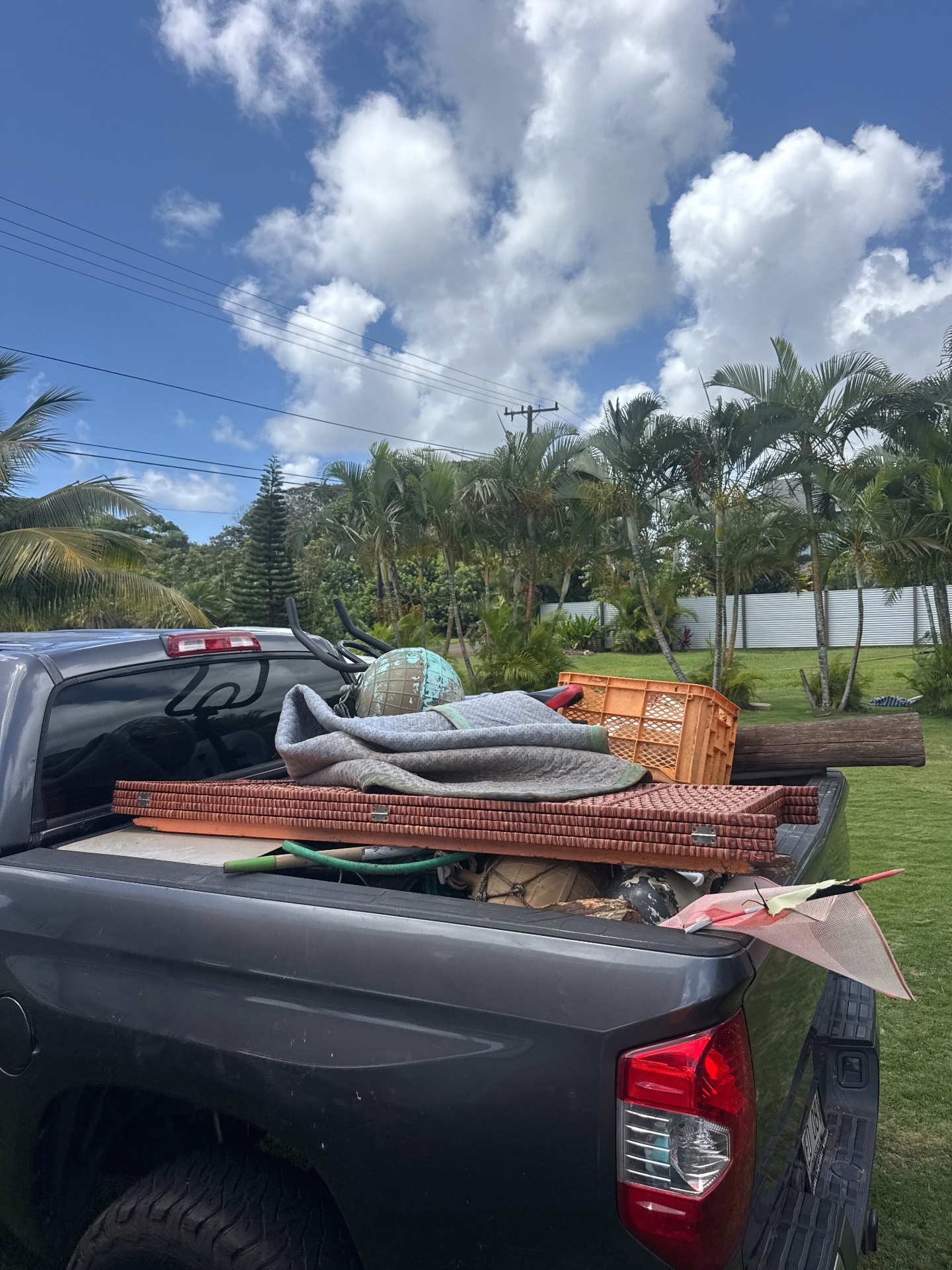 Kauai junk removal job